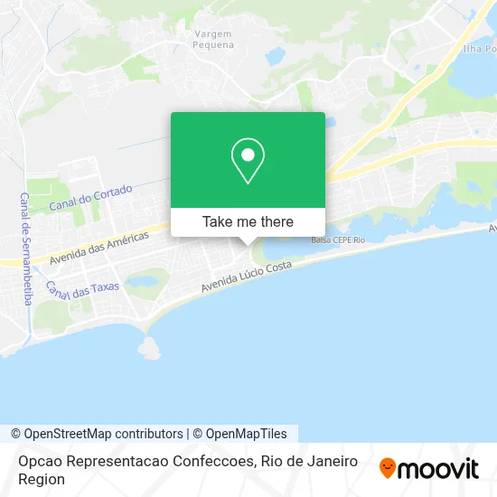 Opcao Representacao Confeccoes map