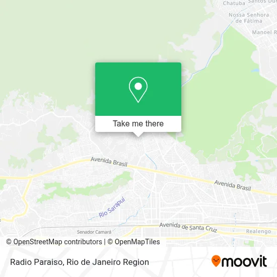 Radio Paraiso map