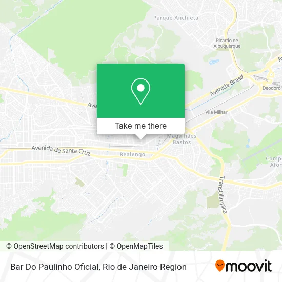 Bar Do Paulinho Oficial map