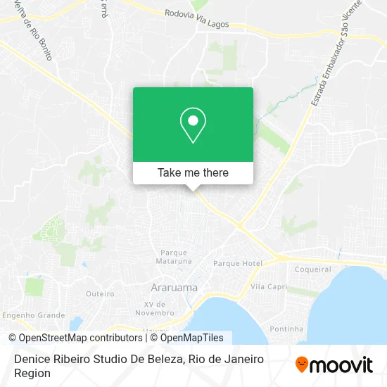 Denice Ribeiro Studio De Beleza map