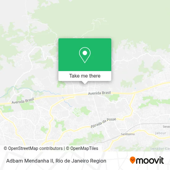 Adbam Mendanha II map