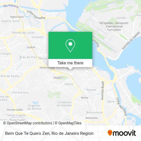 Bem Que Te Quero Zen map