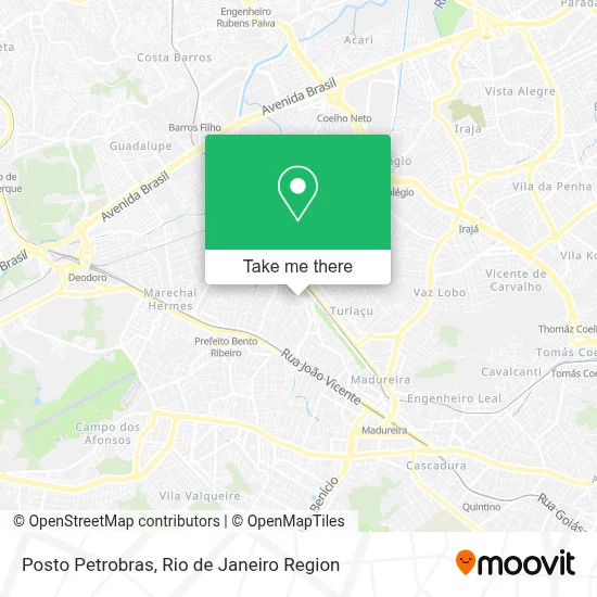 Posto Petrobras map