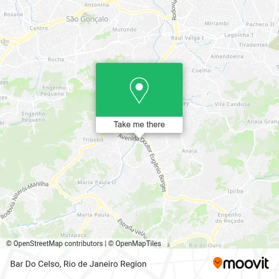 Bar Do Celso map