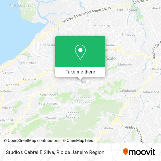 Studio's Cabral E Silva map