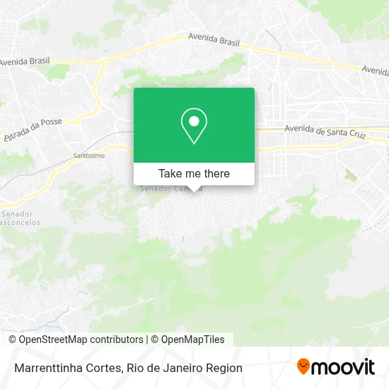 Marrenttinha Cortes map