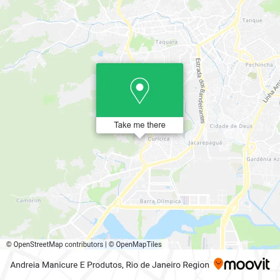 Andreia Manicure E Produtos map