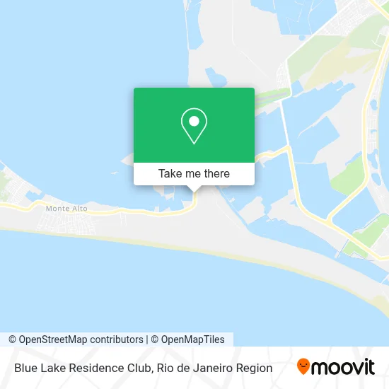 Blue Lake Residence Club map