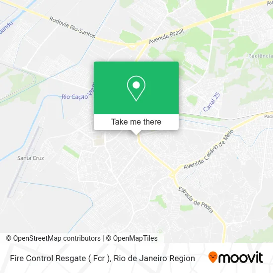 Fire Control Resgate ( Fcr ) map