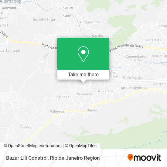 Bazar Lili Constrói map