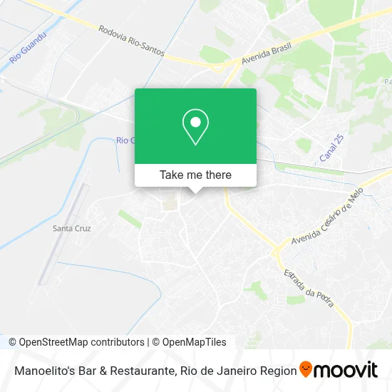 Manoelito's Bar & Restaurante map