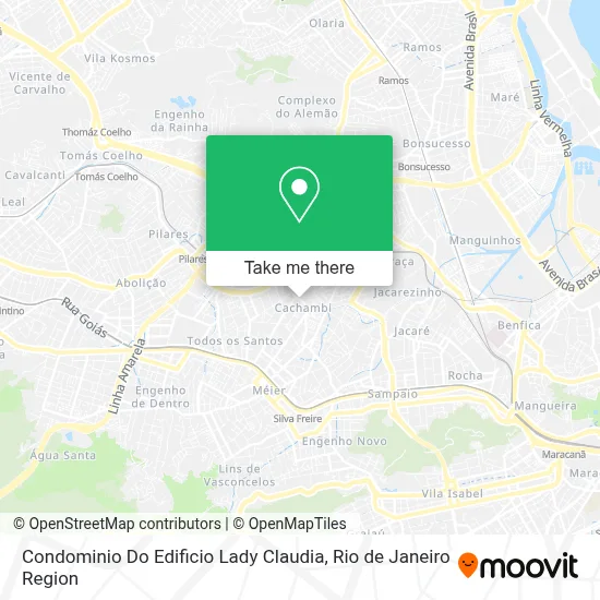 Condominio Do Edificio Lady Claudia map