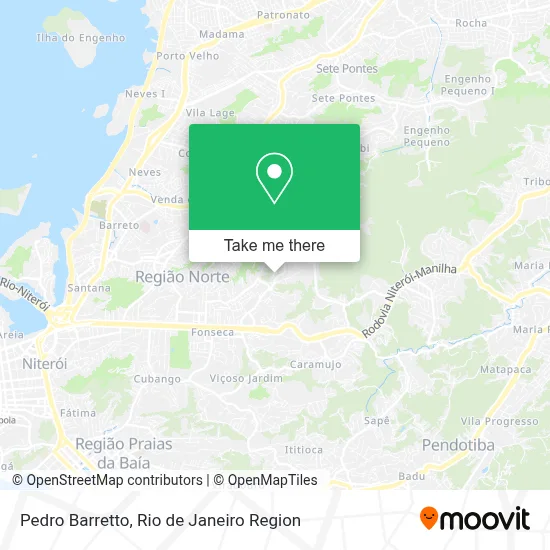 Pedro Barretto map