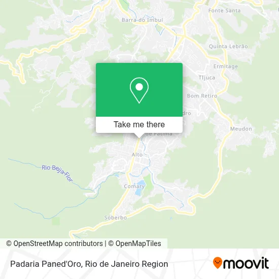 Padaria Paned'Oro map