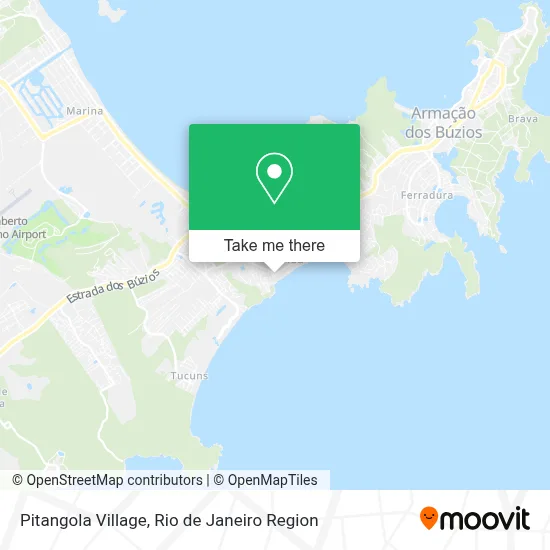 Pitangola Village map
