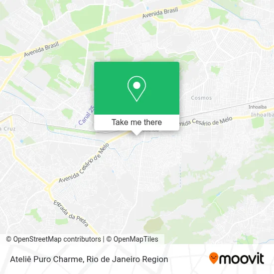 Ateliê Puro Charme map