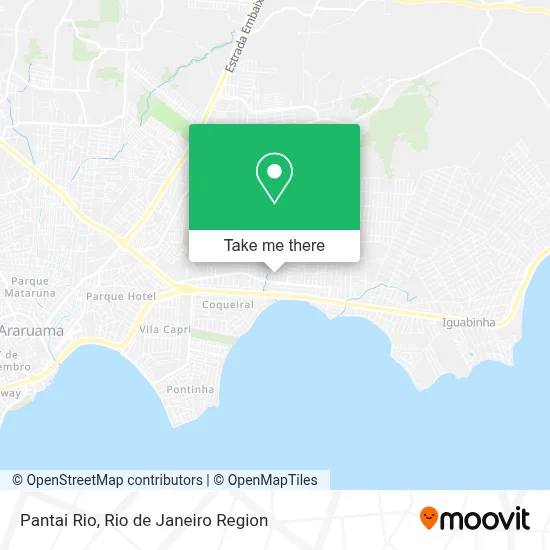 Pantai Rio map