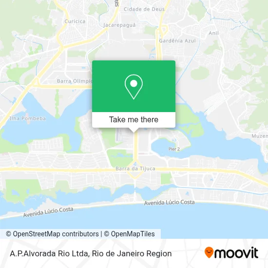 A.P.Alvorada Rio Ltda map
