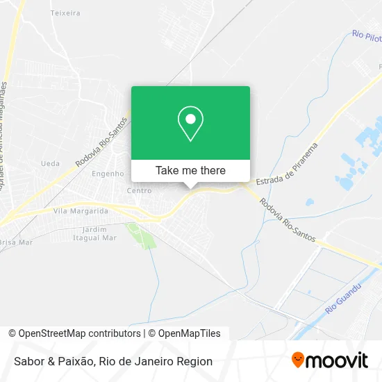 Sabor & Paixão map