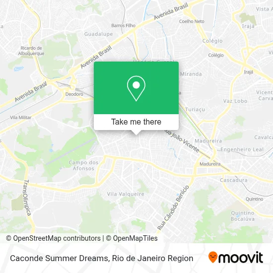 Caconde Summer Dreams map