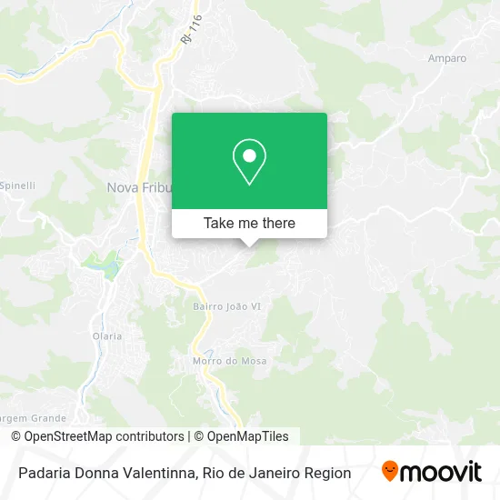 Padaria Donna Valentinna map