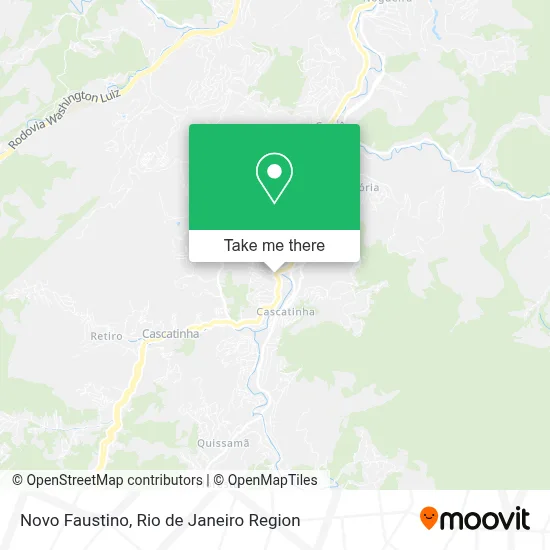 Novo Faustino map