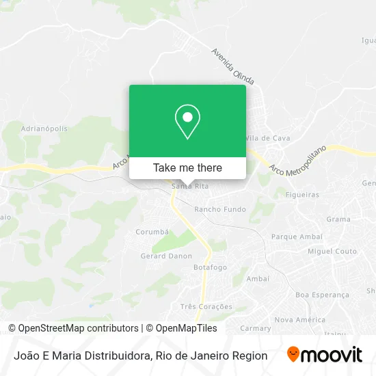 João E Maria Distribuidora map