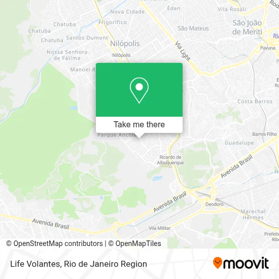 Life Volantes map