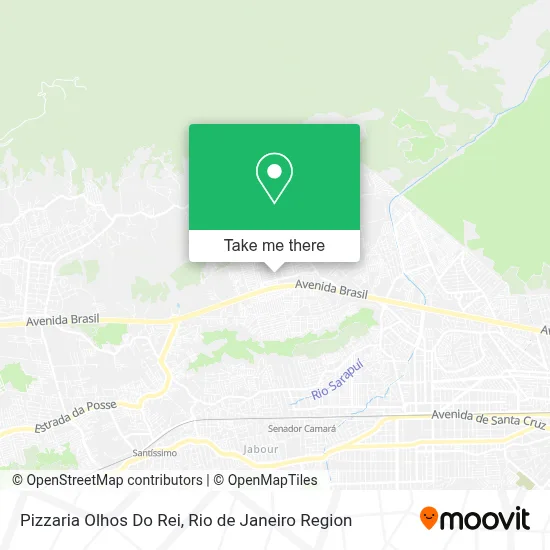 Pizzaria Olhos Do Rei map