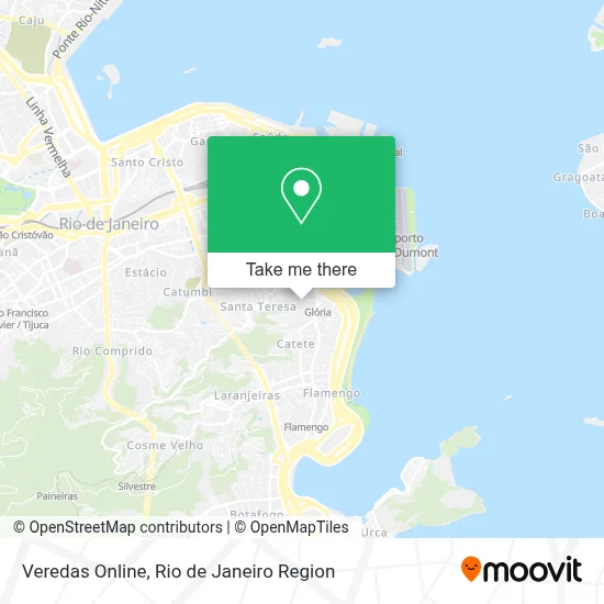 Veredas Online map