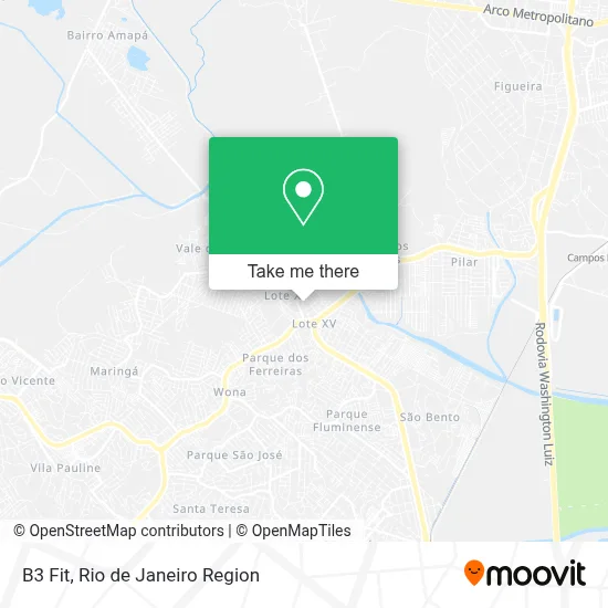 B3 Fit map