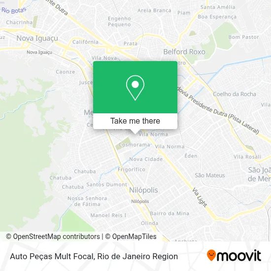 Auto Peças Mult Focal map