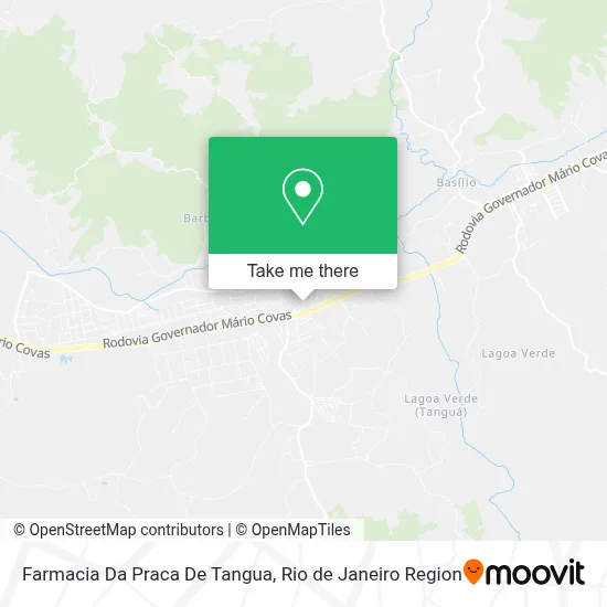 Farmacia Da Praca De Tangua map