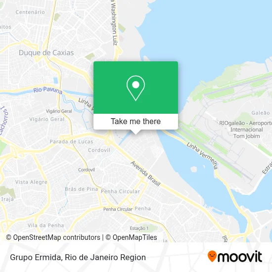 Grupo Ermida map