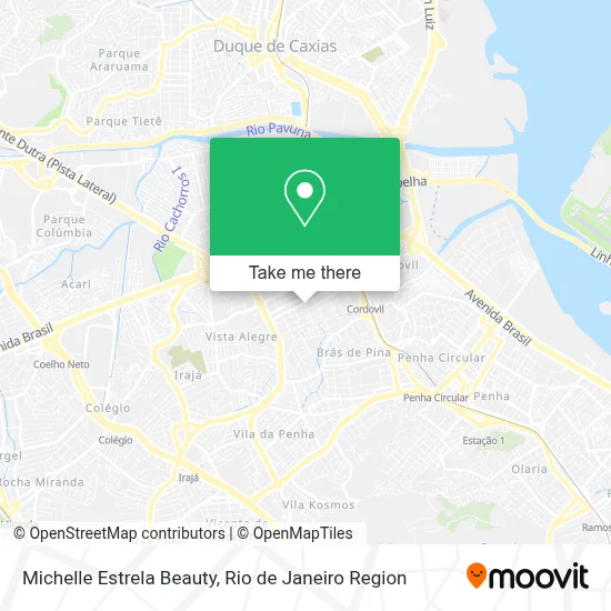 Michelle Estrela Beauty map