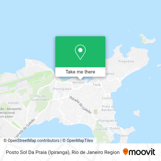 Posto Sol Da Praia (Ipiranga) map