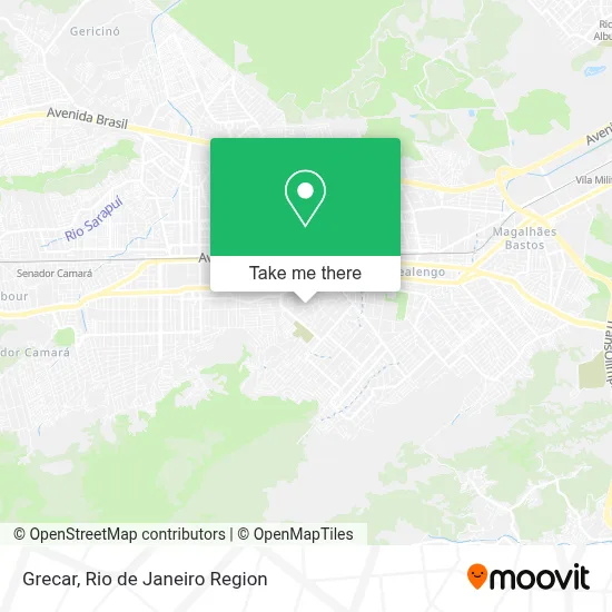 Grecar map