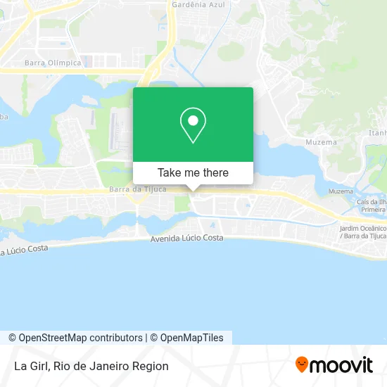 La Girl map
