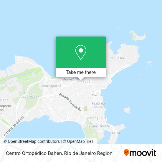 Centro Ortopédico Bahen map