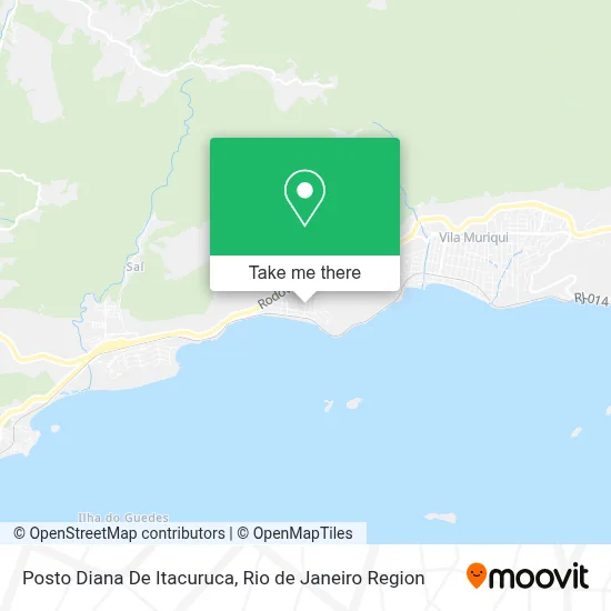 Posto Diana De Itacuruca map
