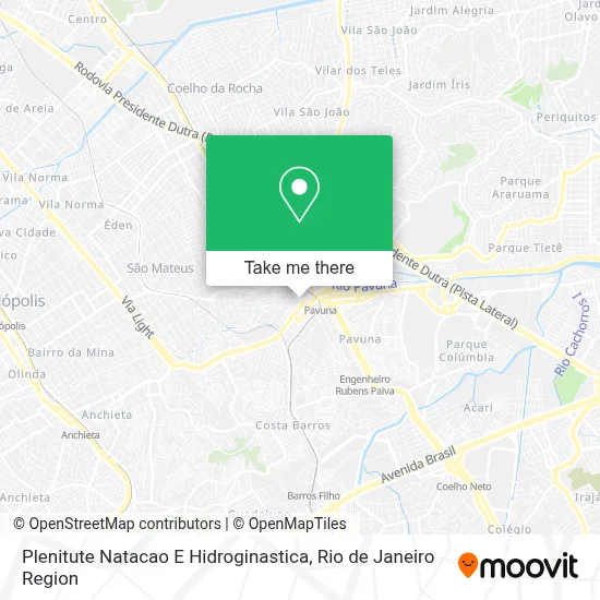 Plenitute Natacao E Hidroginastica map