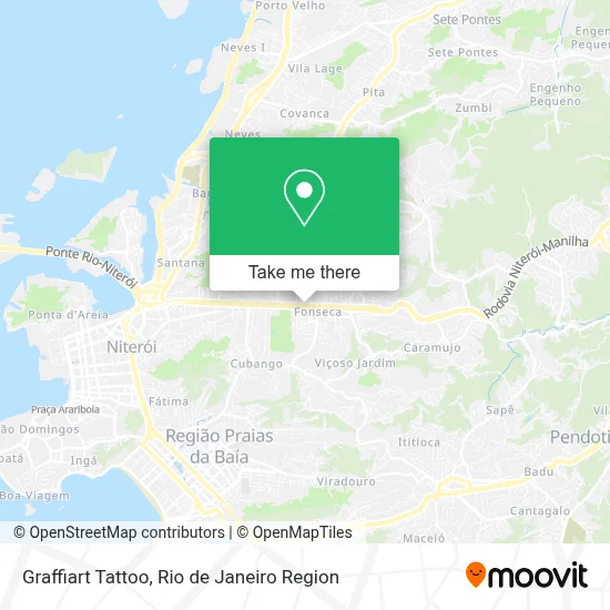 Graffiart Tattoo map