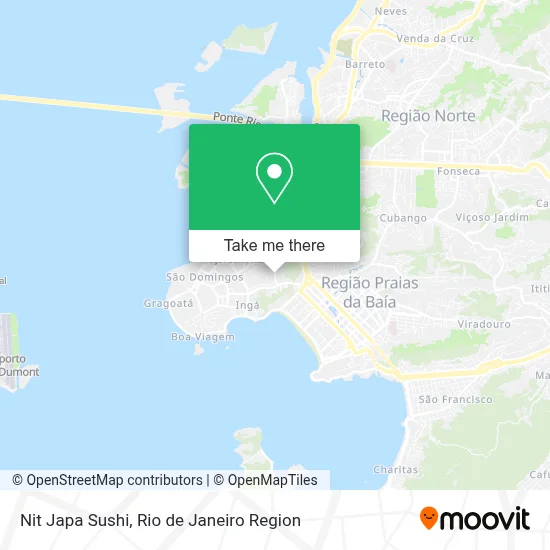 Nit Japa Sushi map