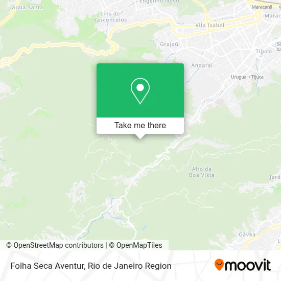 Folha Seca Aventur map