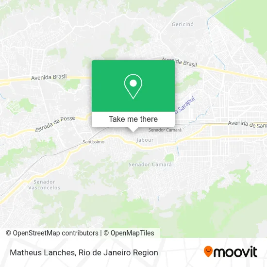 Matheus Lanches map