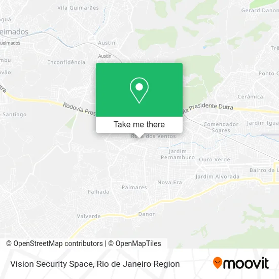 Vision Security Space map