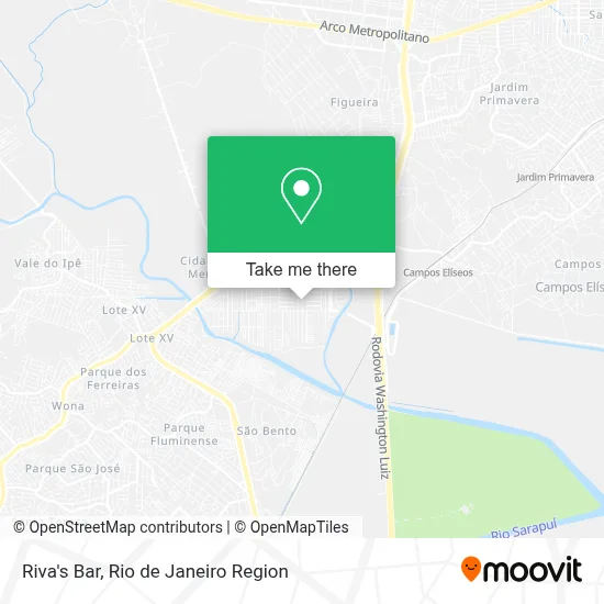 Riva's Bar map