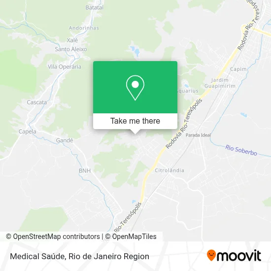 Medical Saúde map