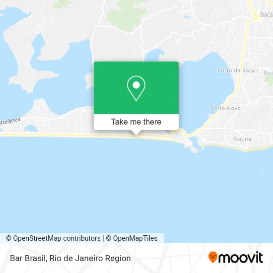 Bar Brasil map