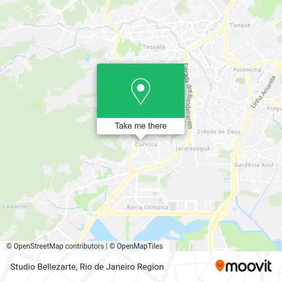 Studio Bellezarte map